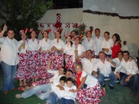 2010 1ª cruz de mayo y Coro flamenco